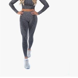 BUNDLE FOR DISCOUNT- Gray and black workout Set